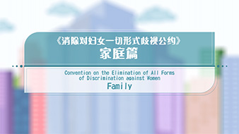 《消除对妇女一切形式歧视公约》动画短片 - 家庭篇